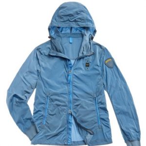 BLAUER – Giacca in Nylon da Uomo Celeste
