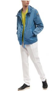 BLAUER – Giacca in Nylon da Uomo Celeste