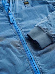 BLAUER – Giacca in Nylon da Uomo Celeste