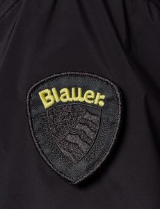 BLAUER – Giacca a Vento Sfoderata in Nylon Nera