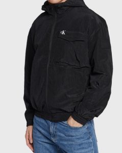 CALVIN KLEIN JEANS – Giacca di transizione Uomo Regular Fit Nero
