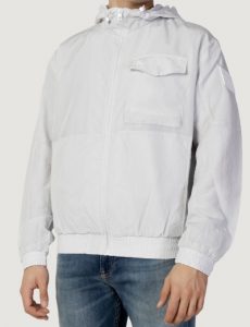 CALVIN KLEIN JEANS – Giacca di transizione Uomo Regular Fit Grigia