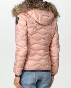 BLAUER – Piumino Corto Imbottito Piuma Aldie Rosa