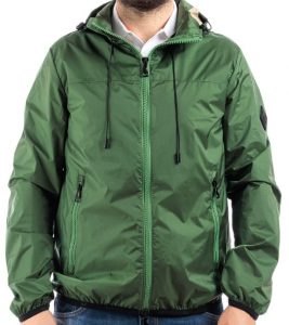 KEJO – Giubbotto Uomo Kway Verde