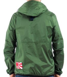 KEJO – Giubbotto Uomo Kway Verde