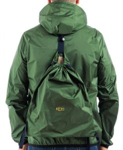 KEJO – Giubbotto Uomo Kway Verde