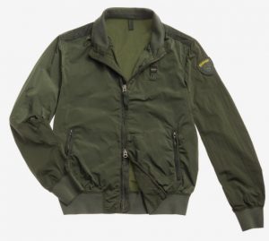 BLAUER – Giubbino Corto Sfoderato Light Verde