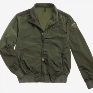 BLAUER – Giubbino Corto Sfoderato Light Verde