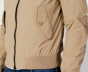 BLAUER – Bomber in Nylon Stretch Maverick Marrone