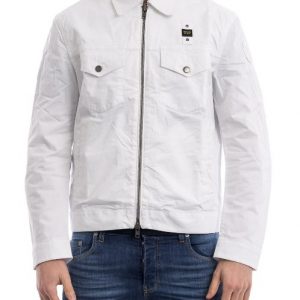 BLAUER – Giubbino Corto Sfoderato Bianco