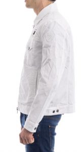 BLAUER – Giubbino Corto Sfoderato Bianco