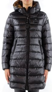 BLAUER – Piumino Lungo Imbottitura Eco Adelaide Nero