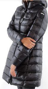 BLAUER – Piumino Lungo Imbottitura Eco Adelaide Nero