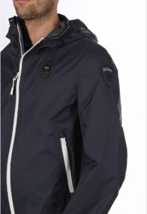 BLAUER – Giacca a Vento Sfoderata Dwayne Iris Blue