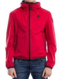 BLAUER – Giacca a Vento Comfort Touch Samuel Rosso