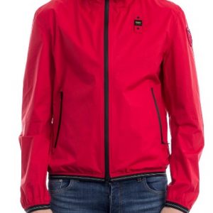 BLAUER – Giacca a Vento Comfort Touch Samuel Rosso