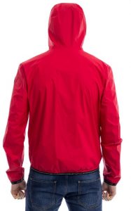 BLAUER – Giacca a Vento Comfort Touch Samuel Rosso