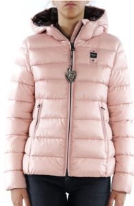 BLAUER – Piumino Donna con Imbottitura Eco Caroli Rosa
