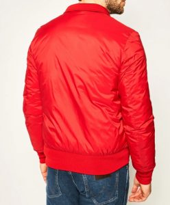 BLAUER – Bomber Uomo Tinto in Capo Rosso