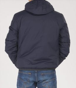 BLAUER – Piumino Uomo con Interno in Pelliccia Devon Blue