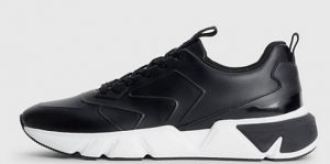 CALVIN KLEIN – Sneaker Uomo in Pelle Nere