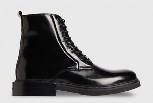 CALVIN KLEIN – Stivali Uomo in Pelle Neri