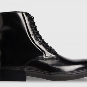 CALVIN KLEIN – Stivali Uomo in Pelle Neri