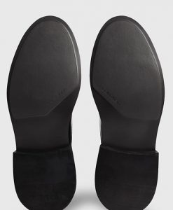 CALVIN KLEIN – Stivali Uomo in Pelle Neri