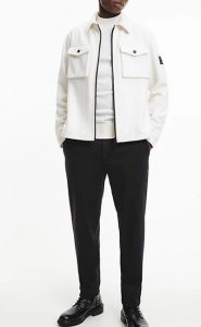 CALVIN KLEIN – Stivali Uomo in Pelle Neri