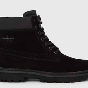 CALVIN KLEIN JEANS – Stivaletti Uomo in Camoscio Neri