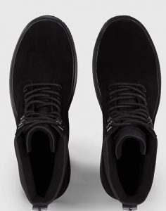 CALVIN KLEIN JEANS – Stivaletti Uomo in Camoscio Neri