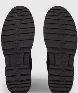 CALVIN KLEIN JEANS – Stivaletti Uomo in Camoscio Neri
