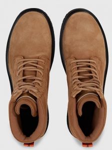 CALVIN KLEIN JEANS – Stivaletti Uomo in Camoscio Fango