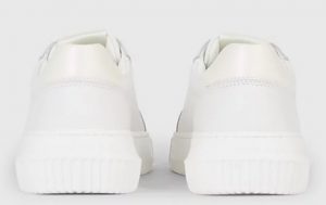 CALVIN KLEIN JEANS – Sneaker Donna in Pelle Bianche/Bianco Crema