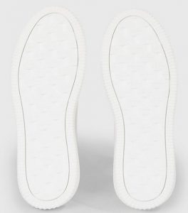 CALVIN KLEIN JEANS – Sneaker Donna in Pelle Bianche/Bianco Crema
