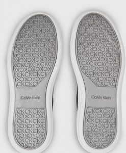 CALVIN KLEIN – Sneaker Raised Donna in Pelle Nere