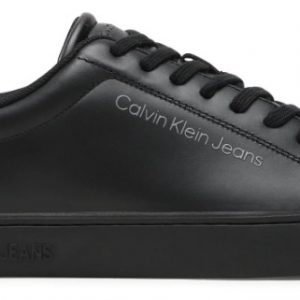 CALVIN KLEIN JEANS – Sneaker Uomo Casual in Pelle Nere