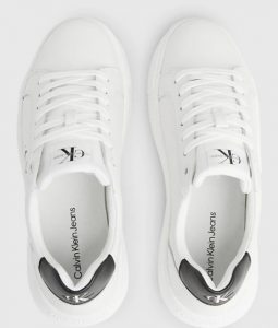 CALVIN KLEIN JEANS – Sneaker Donna in Pelle Bianche