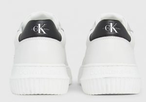 CALVIN KLEIN JEANS – Sneaker Donna in Pelle Bianche