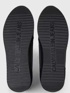 CALVIN KLEIN JEANS – Sneaker Uomo Runner Sock Triplo Nero
