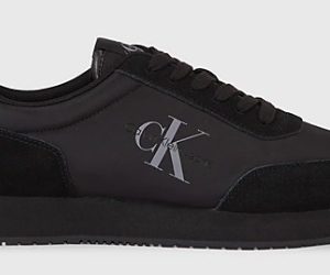 CALVIN KLEIN JEANS – Sneaker Uomo Retro Runner Su-Ny Triplo Nero