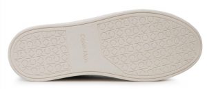 CALVIN KLEIN JEANS – Sneaker Donna in Pelle Logo Nere