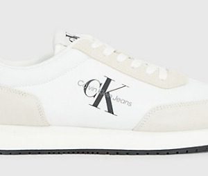 CALVIN KLEIN JEANS – Sneaker Uomo Retro Runner Su-Ny Bianco
