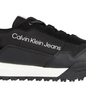 CALVIN KLEIN JEANS – Sneaker Uomo Toothy Runner Laceup Nere