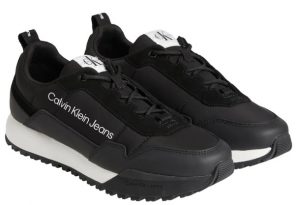 CALVIN KLEIN JEANS – Sneaker Uomo Toothy Runner Laceup Nere