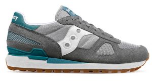 SAUCONY- Scarpe Uomo Shadow Original Grigio/Bianco