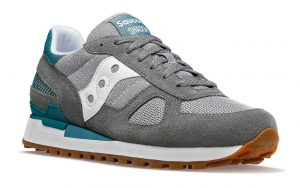 SAUCONY- Scarpe Uomo Shadow Original Grigio/Bianco