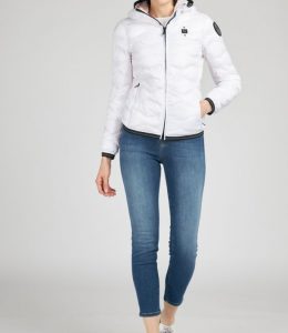 BLAUER – Piumino Corto Donna Bianco