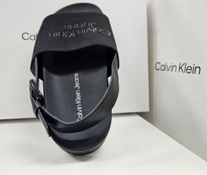 CALVIN KLEIN – Sandali Comfort Neri