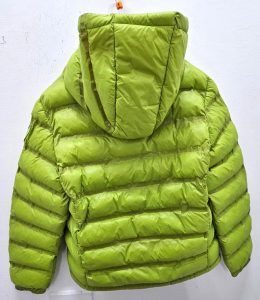BLAUER – Giubbino Kids in nylon con cappuccio e imbottitura in ovatta Verde
